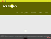 Tablet Screenshot of forex4inv.com